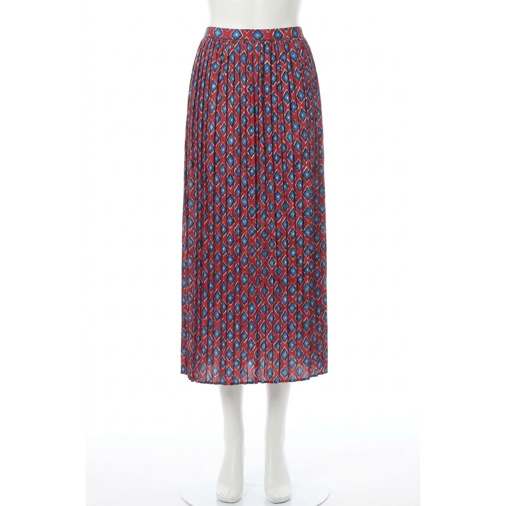 NEW HUNTER BELL piper midi skirt in red